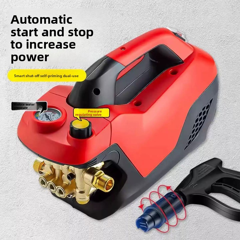 Power Tools Yard - 가정용 220V 휴대용 고출력 압력 조절식