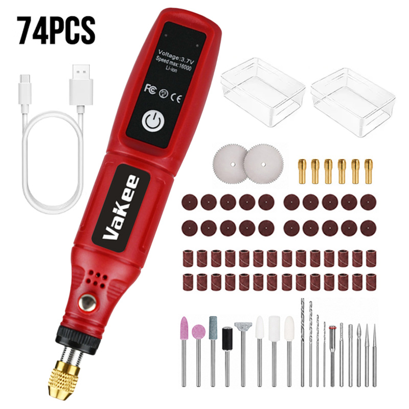 Power Tools On Sale - Vakee 무선 로터리 도구 15CM 미니