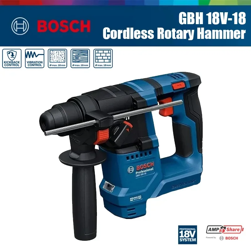 Power Tools On Sale - 보쉬 GBH 18V-18 무선 로터리 해머