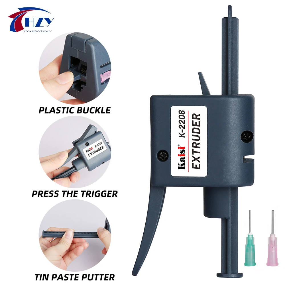 Power Tools Green Color - Kaisi K-2208 TubeMate 솔더 페이스트 압출기