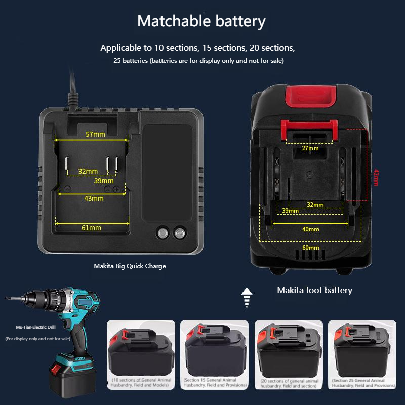 EU US 18V 21V 마키타 전동 드릴, 전동 렌치 - Power Tools Icon 리뷰 및 가격