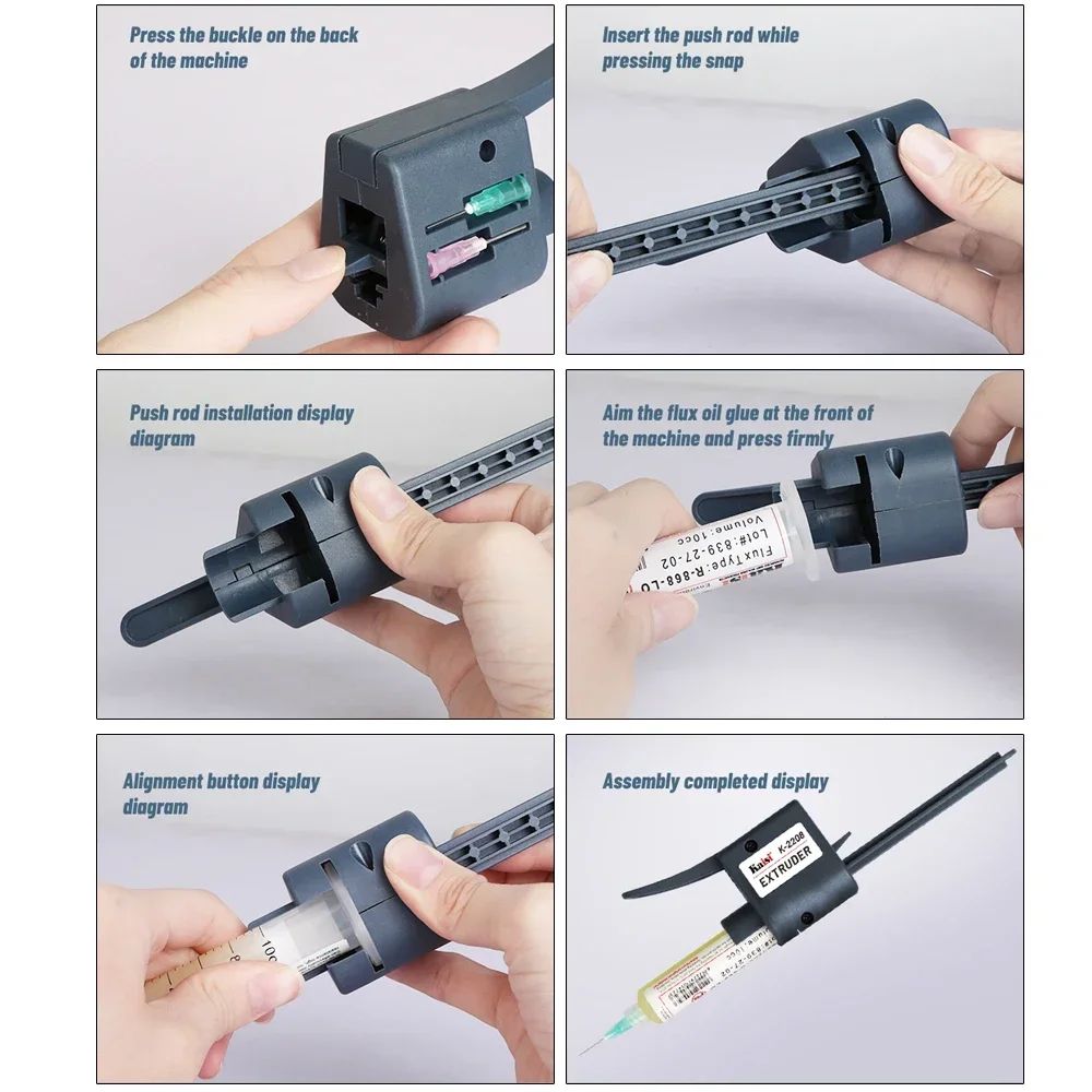 카이시 K-2208 튜브메이트 솔더 페이스트 압출기 글 - Power Tools Green Color 리뷰 및 가격