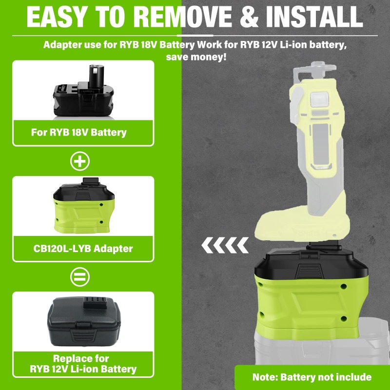 HAKSINKY 배터리 어댑터 Ryobi/Maktia/ - Power Tools Ryobi 리뷰 및 가격