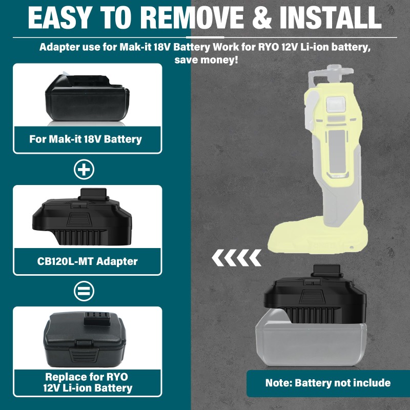 HAKSINKY 배터리 어댑터 Ryobi/Maktia/ - Power Tools Ryobi 리뷰 및 가격