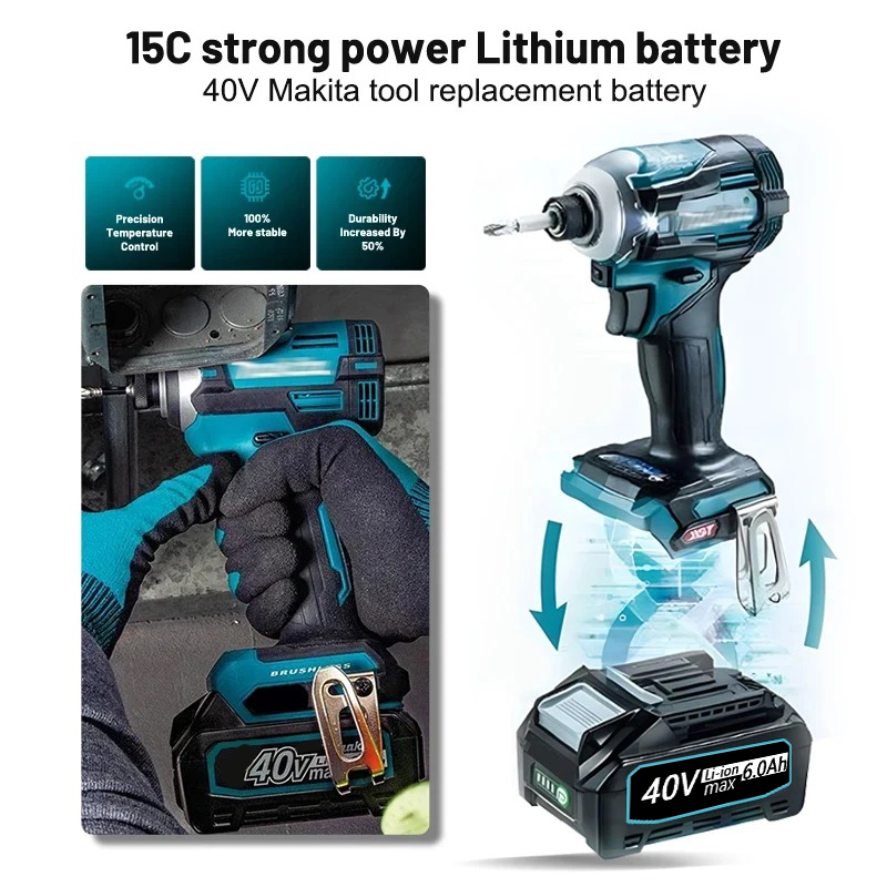 마키타 40V XGT 배터리 BL4050F 6.0Ah용 - Makita Power Tools Xgt 리뷰 및 가격