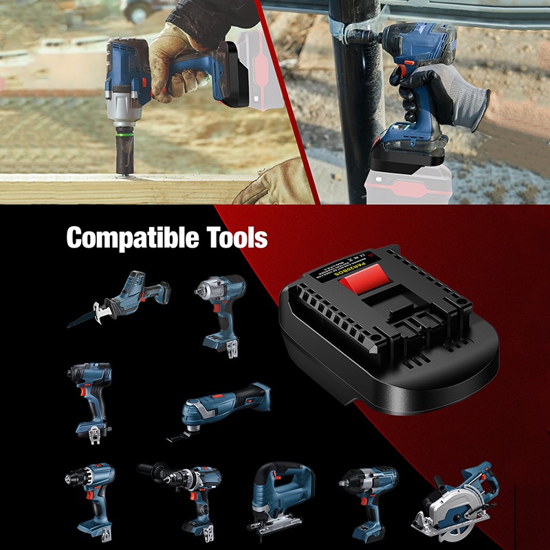 파크사이드 20V 리튬이온 배터리를 보쉬 BAT 18V - Power Tools Battery Adapter 리뷰 및 가격