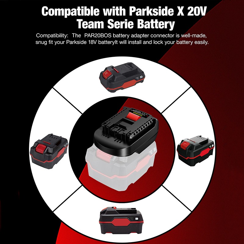 파크사이드 20V 리튬 이온 배터리용 ALASICKA  - Power Tools Battery Adapter 리뷰 및 가격