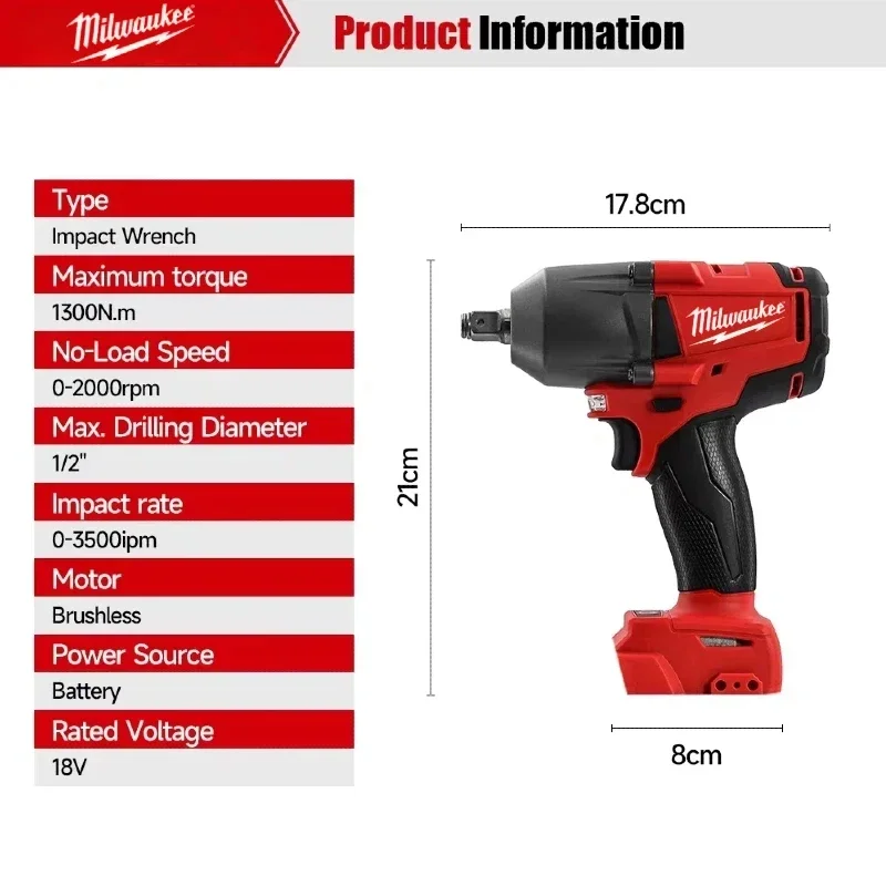 밀워키 브러시리스 무선 전동 공구 키트 임팩트 렌치 해 - Power Tools On Sale 리뷰 및 가격