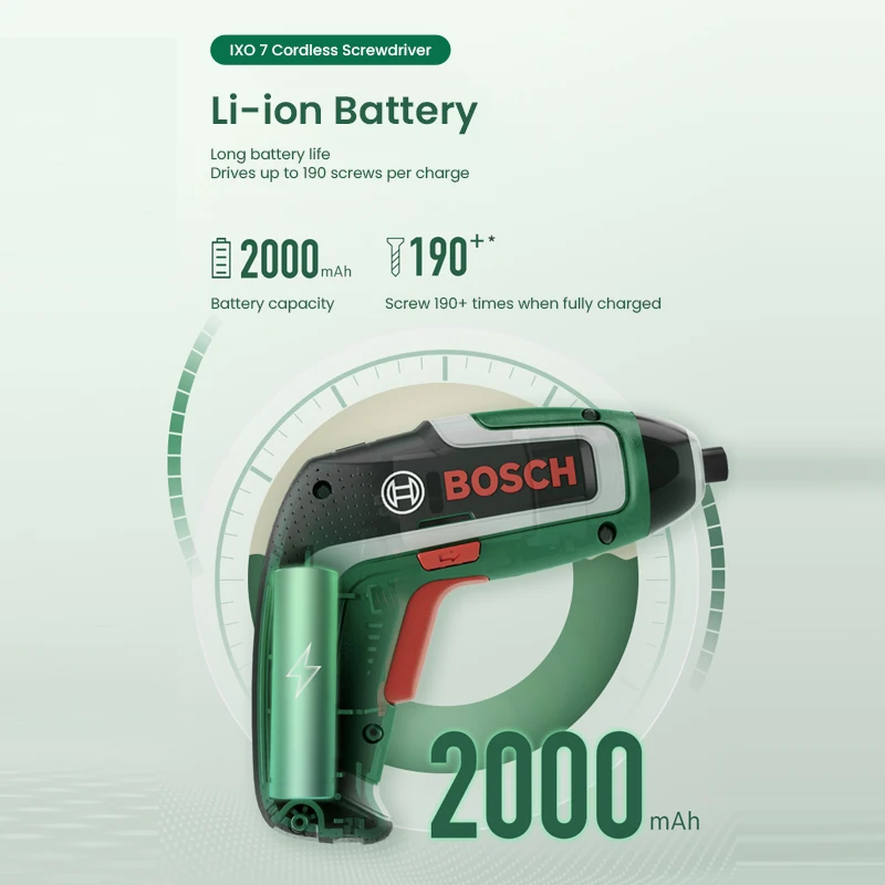 보쉬 IXO 7 무선 드라이버 3.6V USB 충전식  - Power Tools Portable 리뷰 및 가격