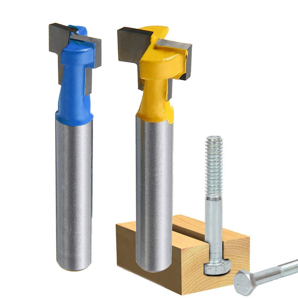 A11I 1/4인치 생크 T-슬롯 커터 라우터 비트 스 - Power Tools Router 리뷰 및 가격