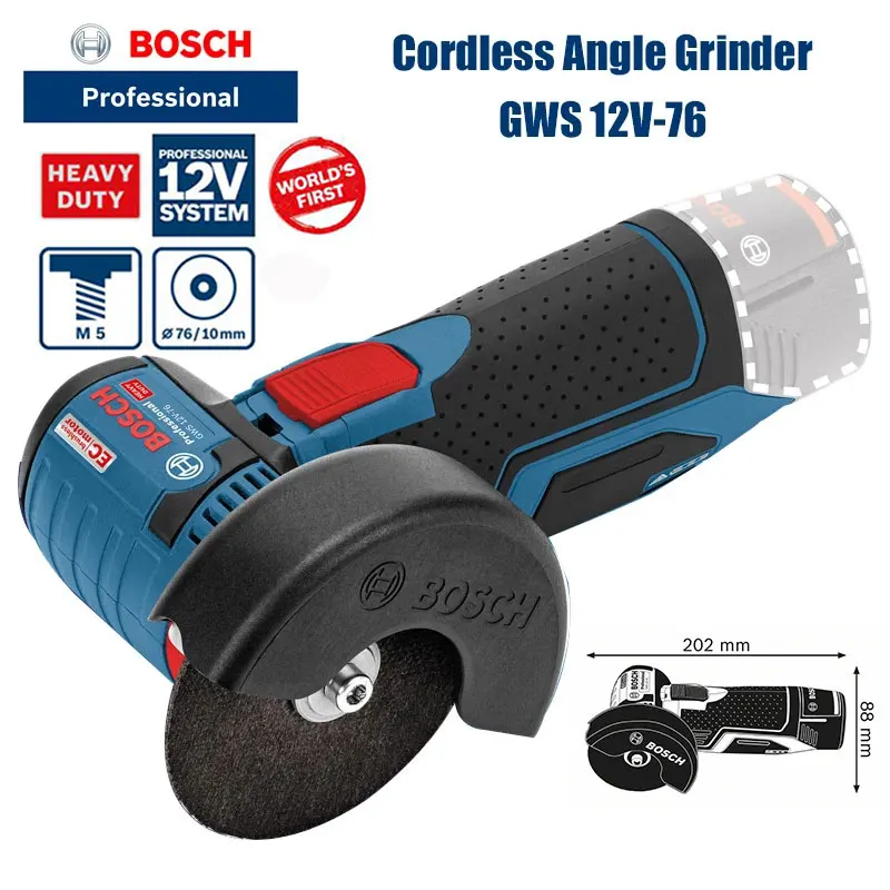 보쉬 GWS 12V-76 프로페셔널 12V 무선 앵글  - Power Tools Portable 리뷰 및 가격