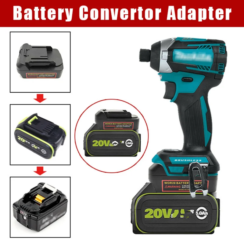 Kress Big Feet용 Worx 20v용 리튬 배 - Power Tools Battery Adapter 리뷰 및 가격