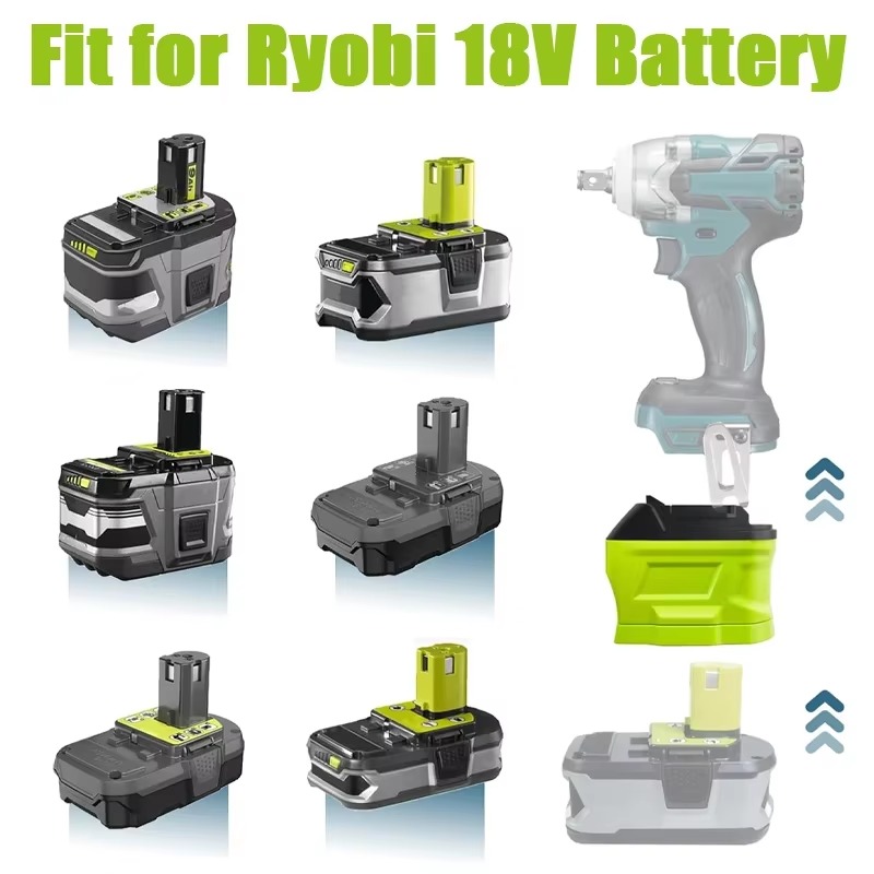 Ryobi 리튬 이온 배터리용 핫 배터리 어댑터 컨버터 - Power Tools Ryobi 리뷰 및 가격