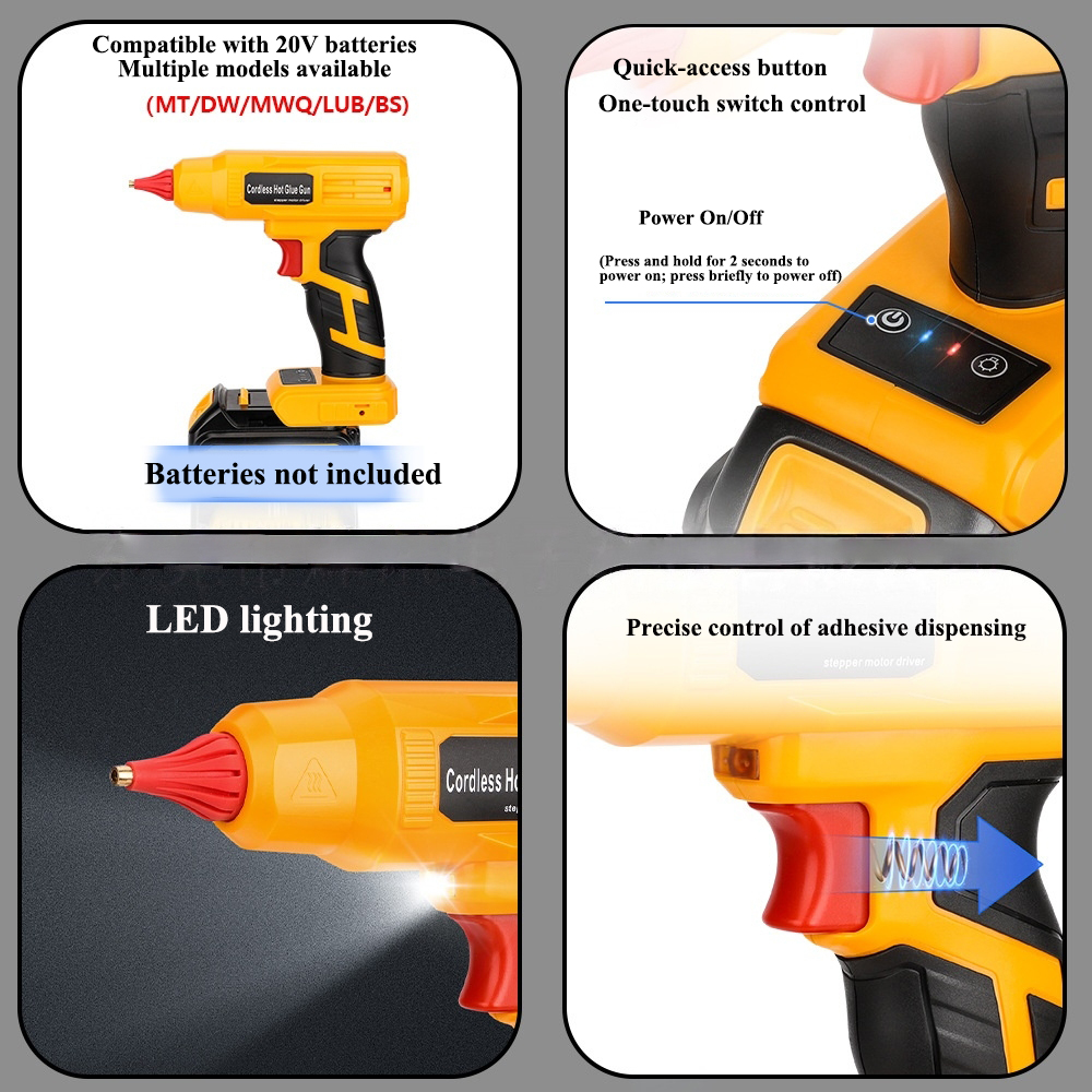 무선 핫멜트 디지털 디스플레이 디스펜싱 건 마키타/디월 - Power Tools Ryobi 리뷰 및 가격
