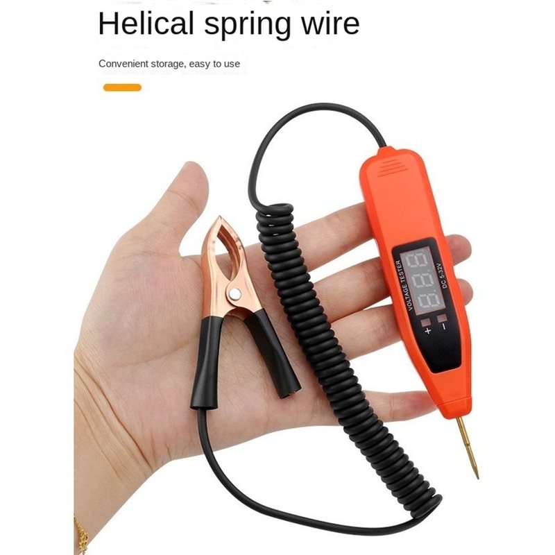 자동차 전압 테스터 5-32V 디지털 전기 회로 펜 전 - Power Tools Voltage 리뷰 및 가격