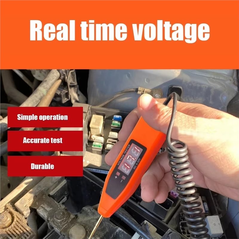 자동차 전압 테스터 5-32V 디지털 전기 회로 펜 전 - Power Tools Voltage 리뷰 및 가격