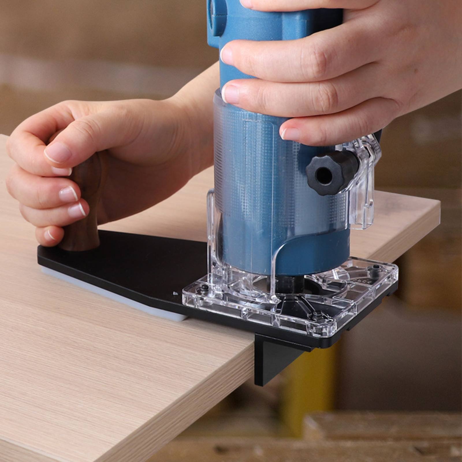 보더 트리밍 베이스 오래 지속되는 구조 라운드오버 라우 - Power Tools Router 리뷰 및 가격