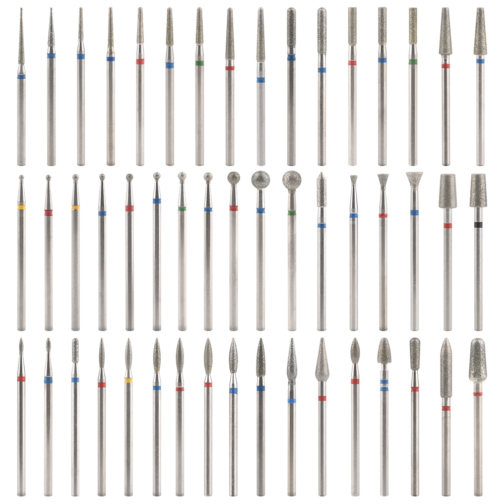 매니큐어 네일 드릴 비트에 대 한 50Pcs 다이아몬드 - Power Tools Icon 리뷰 및 가격
