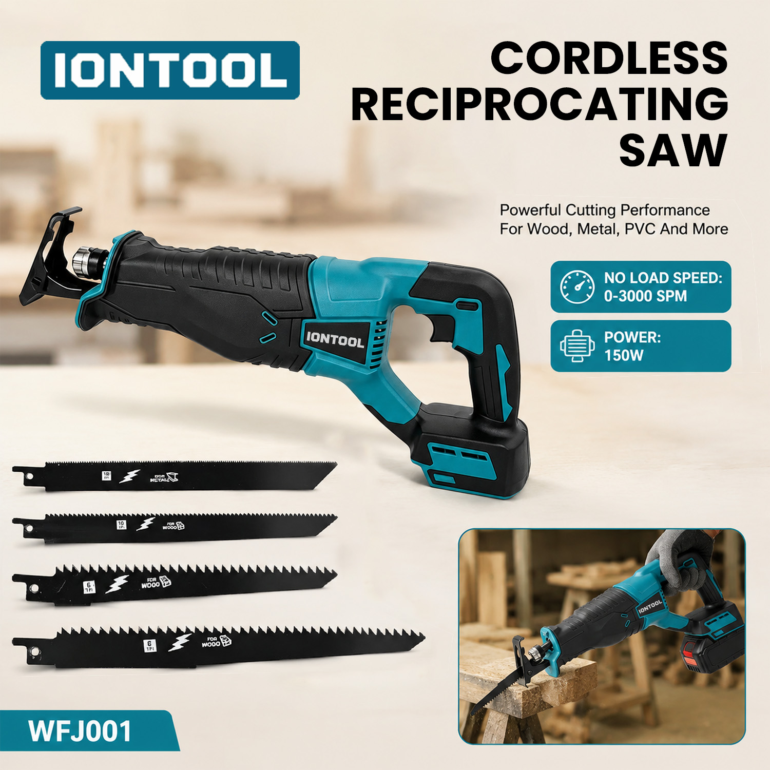 이온툴 무선 왕복톱 본체 정원 가지치기 통나무 절단 야 - Power Tools Yard 리뷰 및 가격