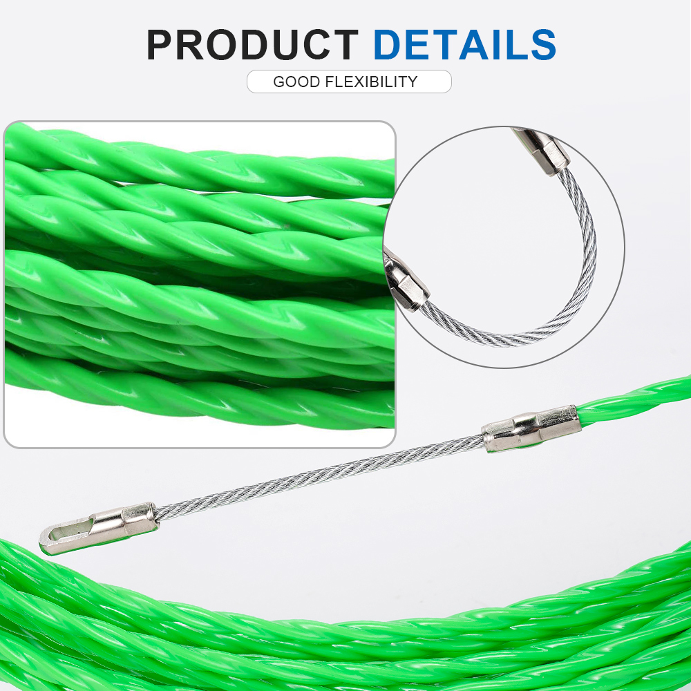 5MM 유리섬유 피쉬 테이프 케이블 풀러 5-50M 녹 - Power Tools Green Color 리뷰 및 가격