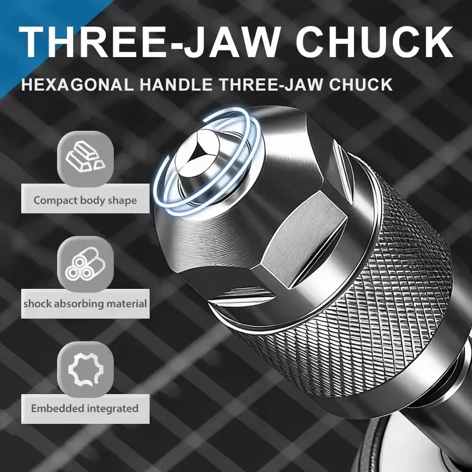 3-조우 키리스 드릴 척 어댑터 1.5-6.5mm 육각 - Power Tools Icon 리뷰 및 가격